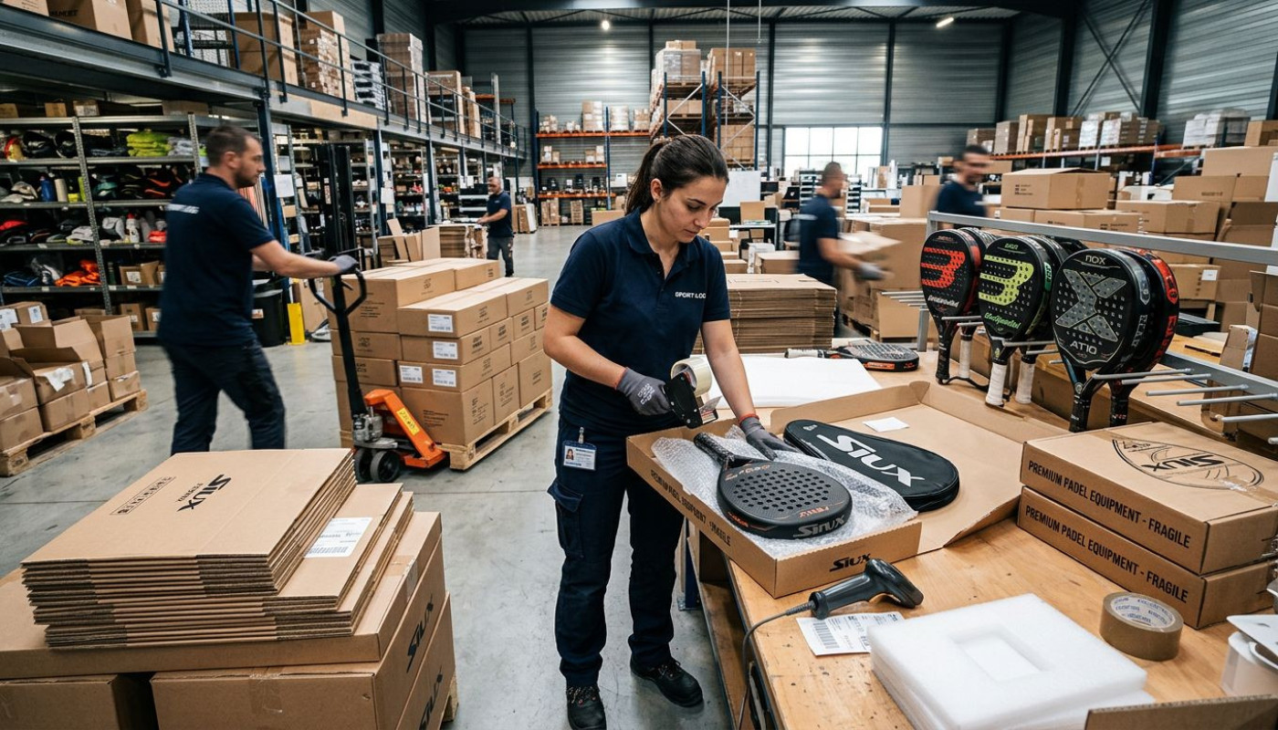 Quels défis logistiques pour livrer des raquettes de padel haut de gamme ?